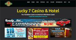 Desktop Screenshot of lucky7casino.com