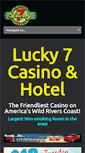 Mobile Screenshot of lucky7casino.com